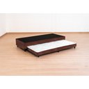 Ver imagem 5 de Bicama Solteirão Serenelife - Suede Marrom