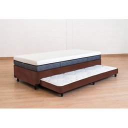Bicama Solteirão Serenelife - Suede Marrom - 4