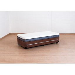 Bicama Solteirão Serenelife - Suede Marrom - 3