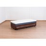 Bicama Solteirão Serenelife - Suede Marrom - 3