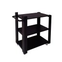 Ver imagem 4 de Carrinho Bar Adega Mesa Auxiliar de Apoio Churrasqueira Cozinha Sala Multiuso Preto