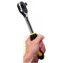 Ver imagem 2 de Chave Catraca para Soquete 1/2 Cabo Emborrachado Reversível