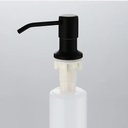 Ver imagem 1 de Dispenser Detergente Porta Sabonete Liquido Embutir Preto
