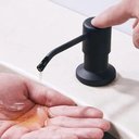 Ver imagem 2 de Dispenser Detergente Porta Sabonete Liquido Embutir Preto