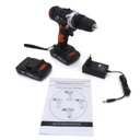 Ver imagem 2 de Kit Furadeira E Parafusadeira Bivolt Sem Fio + 2 Bateria 21v