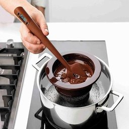Espátula com Termômetro Digital Culinária Chocolate Pratica - 3