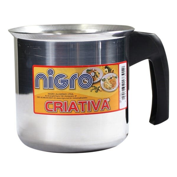 Caneca Criativa 10 cm Polida - Nigro Alumínio