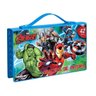 Maleta de Pintura Escolar para Colorir Avengers Marvel 42 Itens Molin - 4