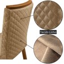 Ver imagem 4 de Mesa de Jantar Eloise 90cm Tampo MDF Canto Copo Laminado com 4 Cadeiras Lira