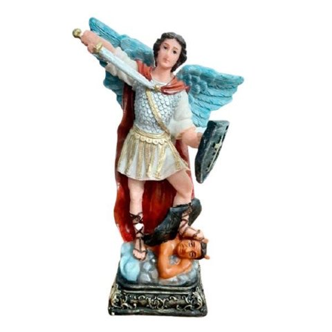 Imagem de São Miguel Arcanjo em Resina - 20 Cm