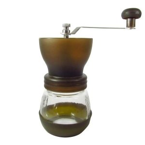 Moedor de Café Manual com Reservatório em Vidro 80g
