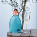 Ver imagem 3 de Cooler Térmico para Garrafa de Espumante Champagne Bolsa Gel:verde Oliva