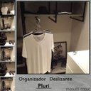 Ver mais imagens de Organizador de Armário Deslizante 8 Ganchos Multiuso Panelas Roupas Utensílios Masutti Copat
