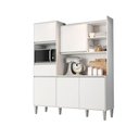 Ver imagem 3 de Armário de Cozinha Completo Deleva 160cm MDP Branco AJL Móveis