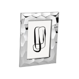 Porta Retrato 10x15 em Metal e Vidro Moldura para Foto Prata - 1