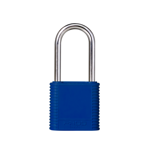 Cadeado Pado Abs Bloqueio 42mm Haste de Aço - Azul