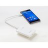 Carregador Portátil Power Bank USB 3.400mAh Branco - Sony - 3