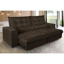 Ver imagem 1 de Sofá Retrátil e Reclinável 2,90m Suede Miami