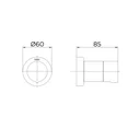 Ver imagem 2 de Acabamento para Registro Base 1/2", 3/4" e 1" Blend Flex Docol