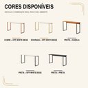 Ver imagem 7 de Escrivaninha Gamer Office 1,10 Klm 110x45 cm Compacta Klm Store