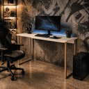 Ver imagem 2 de Escrivaninha Gamer Office 1,10 Klm 110x45 cm Compacta Klm Store