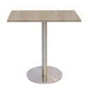 Ver imagem 1 de Mesa Bistrô Beta 112,50 Cm (alt) Disco Redondo Tampo Mdp Quadrado 60 Cm (larg) X 2,50 Cm (alt)