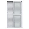 Porta Balcão Veneziana 03 Folhas Branco Maxx - 210 x 160 - 2
