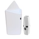 Ver imagem 1 de Kit Porta Escova de Dente e Lixeira Basculante 12l Branco Banheiro Organização Pia