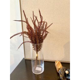 Vaso Decorativo Vidro Tubo Transparente Pequeno 25x10 Único - 2