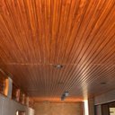 Ver imagem 5 de Painel Ripado Wpc Interno Wide Cor: Mogno Kit 5 Un - 2,90m X 19cm, 0,55m²