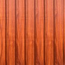 Ver imagem 3 de Painel Ripado Wpc Interno Wide Cor: Mogno Kit 5 Un - 2,90m X 19cm, 0,55m²