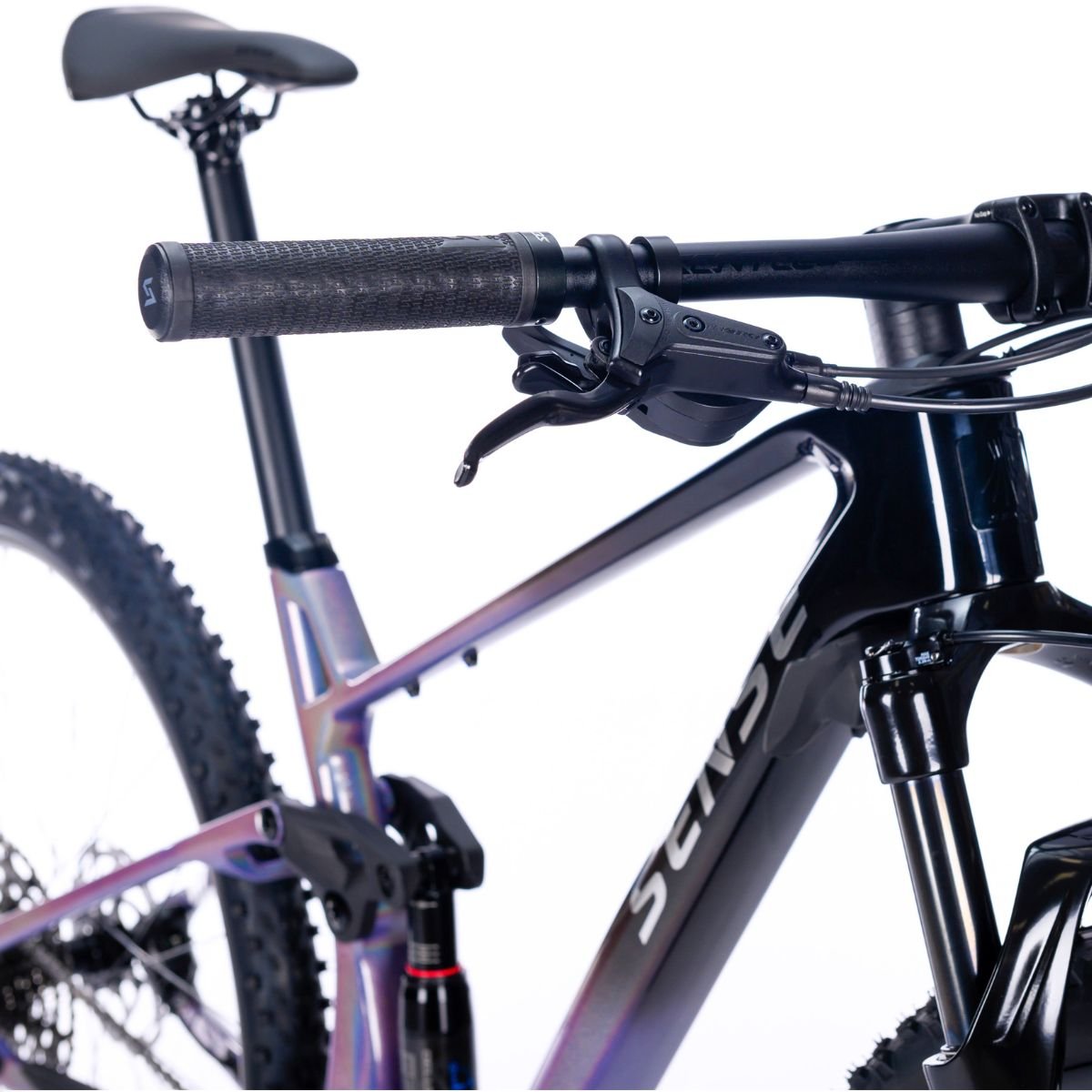 Bicicleta Full Sense Invictus Sport Carbono Shimano Cues:roxo+preto/19 - 4