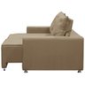 Sofá Retrátil 2 Lugares Bariloche 1.80cm Star Confort Capuccino - 4