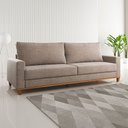 Ver imagem 3 de Sofá 4 Lugares Living Linho/kaki - Viero Móveis