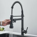 Ver imagem 3 de Torneira Gourmet Cozinha Monocomando Dois Jatos Aerador Misturador Agua Quente Fria Mesa Pia Bancada