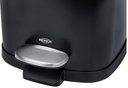 Ver imagem 4 de Lixeira com Pedal Brinox Frame 6 Litros em Aço Carbono Preto