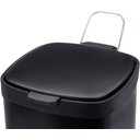Ver imagem 3 de Lixeira com Pedal Brinox Frame 6 Litros em Aço Carbono Preto