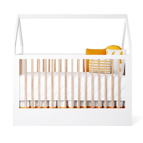 Berço Montessoriano Casinha Com Colchão Coleção Wood Divicar