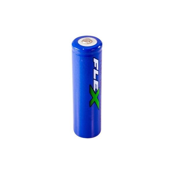 Kit Bateria RecarregáveL 3800mAh 18650 + Carregador Flex C07 - 3