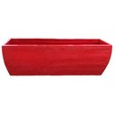 Ver imagem 5 de Kit 2 Vaso Planta 100x30 Jardineira Floreira Polietileno BGPLASTICOS VERMELHO PAU BRASIL 005