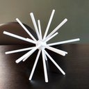 Ver imagem 2 de Ouriço Decorativo GG - 24 Cm Altura - Estatueta - Decoração -Toque 3D: Branco