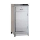 Ver imagem 2 de Armário de Aço Ferramenteiro 1 Porta 1 Gaveta com Fechadura Cinza 100x48x40cm