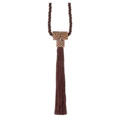 Abraçadeira Cortina Fendi Marrom - 1