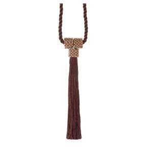 Abraçadeira Cortina Fendi Marrom