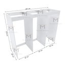 Ver imagem 5 de PROVADOR LOJA TRIPLO M244.2021.B (LOJA, ROUPAS, COMÉRCIO) MUNDI MOVEIS