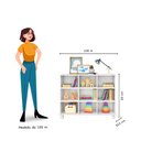 Ver imagem 6 de Estante Baixa Nicho com Rodízios 108cm