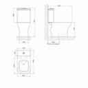 Ver imagem 4 de Bacia para Caixa Acoplada Deca Axis Branco Cod: P.470.17