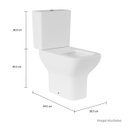 Ver imagem 3 de Bacia para Caixa Acoplada Deca Axis Branco Cod: P.470.17