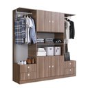 Ver imagem 3 de Art In Moveis | GR1800MT | Guarda Roupa Armário Closet Casal Marrom