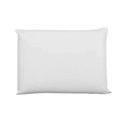 Ver imagem 1 de Capa p/ Travesseiro com Zíper Protetor Anti Ácaro Fronha Almofada Antialérgico Branca Higiene